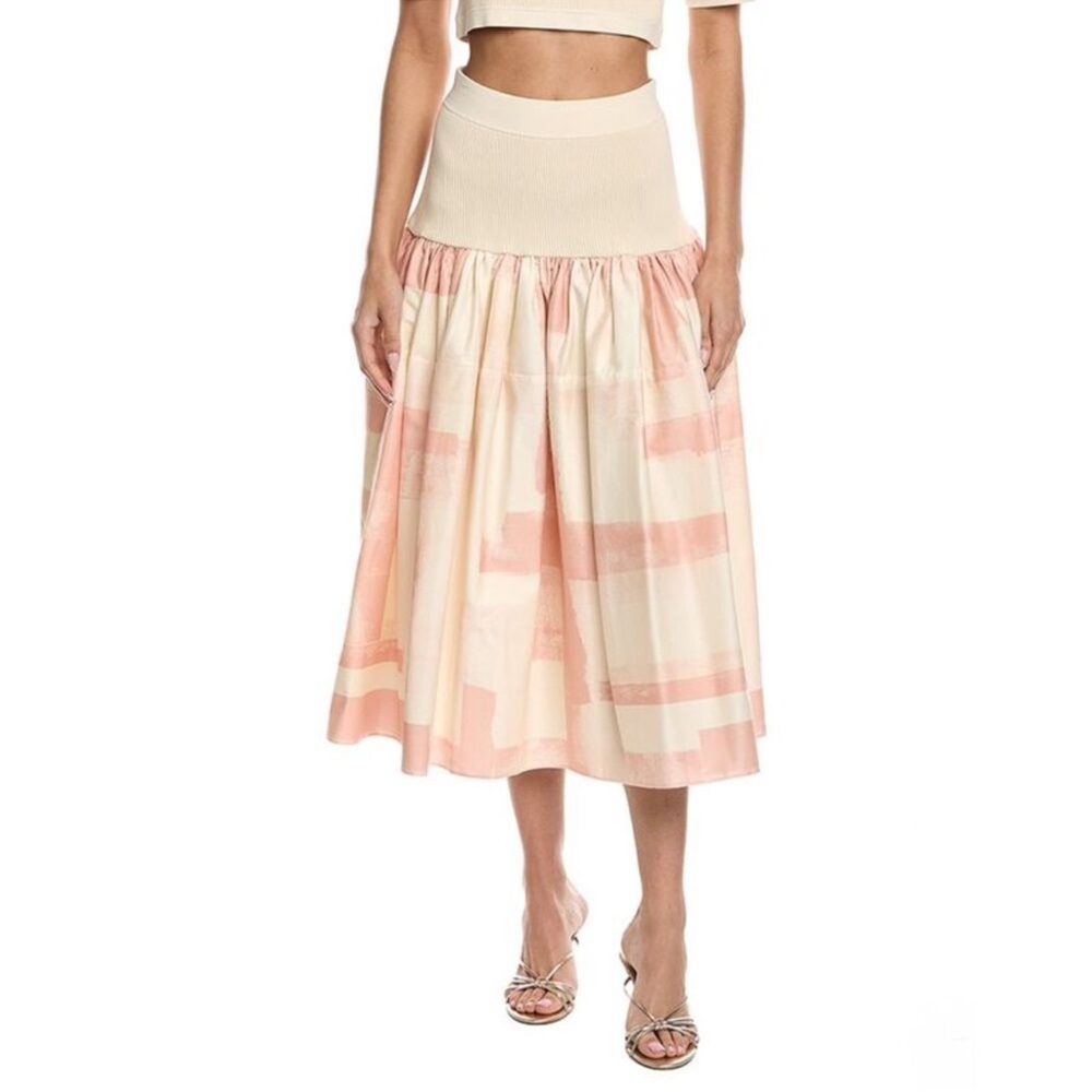 Alexis Womens Arnette A-Line Skirt, Pink